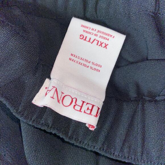 Merona Black Jogger Pull-On Pants Women's Size XXL - Picture 5 of 5